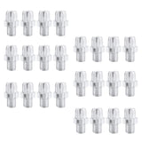Maxbell 24Pcs Aluminum Bike Brake Handle Adjustment Screws Bike Accessories Silver