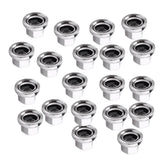 Maxbell 20x Track Nuts Bicycle Wheel BMX Fixie Axle Vintage Old School for Rear Hub