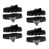 Maxbell 8pc Bicycle Road Racer Bike Brake Braking Rubber Black Pads / Blocks / Shoes