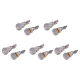 Maxbell 500Pcs Silver Wire Loop DIY Needle Threader Insertion Hand Machine Sewing