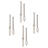 Maxbell 8Pcs Assorted Bodkin Needles Threader Tweezers Insert Elastic Sewing Tools