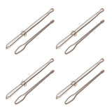 Maxbell 8Pcs Assorted Bodkin Needles Threader Tweezers Insert Elastic Sewing Tools