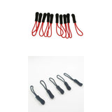Maxbell 20pcs Zipper Pulls Replacement Zip Cord Puller Slider For Jacket Backpack