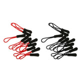 Maxbell 20pcs Zipper Pulls Replacement Zip Cord Puller Slider For Jacket Backpack