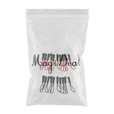 Maxbell 20pcs Zipper Pulls Replacement Zip Cord Puller Slider For Jacket Backpack
