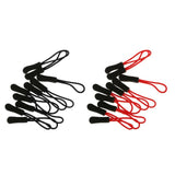 Maxbell 20pcs Zipper Pulls Replacement Zip Cord Puller Slider For Jacket Backpack