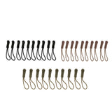 Maxbell 30Pcs/lot Non-slip Zipper Pull Cord Zip Puller Zip Fastener Replacements