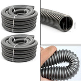 Maxbell 2 pcs Universal Plastic Vacuum Hose Spiral Corrugated Pipe 28mm Inner Dia.