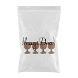 Maxbell 4 pcs Natural Wood Cup Handmade Coffee Tea Beer Juice Milk Mug Drink 4.5x7cm
