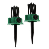 Maxbell 2pcs Garden Lawn Sprinkler Grass Garden Water Conserving Lawn Sprayer