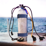 Maxbell 2pcs Scuba Diving Dive Adjustable Tank Cylinder Carrier Holder Strap Webbing