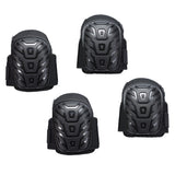Maxbell 2 Pair Professional Work Knee Pads Gel Cushion Construction Adjustable