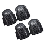 Maxbell 2 Pair Professional Work Knee Pads Gel Cushion Construction Adjustable