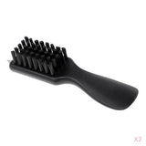 Maxbell 2pcs Golf Brush Groove Cleaner Nylon Shoes Brush Shoehorn Handle & Wrench