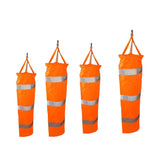 Maxbell 4Pcs Airport Windsock Outdoor Wind Sock Bag Reflective Belt Grommet 60-150cm