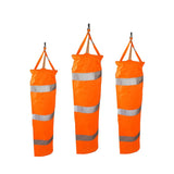 Maxbell 3Pcs Airport Windsock Outdoor Wind Sock Bag Reflective Belt Grommet
