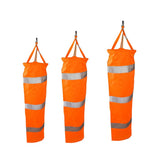 Maxbell 3Pcs Airport Windsock Outdoor Wind Sock Bag Reflective Belt Grommet