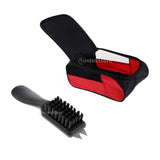 Maxbell Golf Brush Groove Cleaner Nylon Shoes Brush Shoehorn & Shoes Carry Bag Pouch