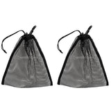 Maxbell 20x24cm Mesh Net Bag Pouch Golf Table Tennis Ball Carry Holder Storage 2pcs