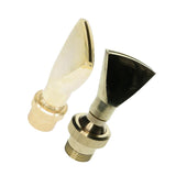 Maxbell 2Pcs Brass Fan Shape Fountain Nozzle Spring Sprinkler Spray Head Pond Garden