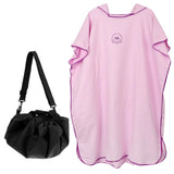 Maxbell Adult Surf Beach Hooded Poncho Wetsuit Changing Robe & Changing Mat