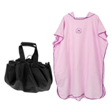 Maxbell Adult Surf Beach Hooded Poncho Wetsuit Changing Robe & Changing Mat