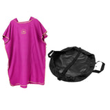 Maxbell Adult Surf Beach Hood Poncho Wetsuit Changing Robe & Changing Mat Purple