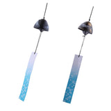 Maxbell 2pcs Japanese Furin Wind Chime Nambu Cast Iron Iwachu Bells Garden Decor