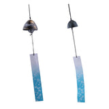 Maxbell 2pcs Japanese Furin Wind Chime Cast Iron Iwachu Bells  Bronze & Dark Green