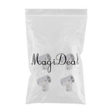 Maxbell 4Pcs 22mm Boat Handrail Fitting 60 Degree Tee 3 Way - 316 Stainless Steel