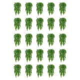 Maxbell 25pcs 75cm Artificial Weeping Ivy Vine Plants Outdoor Indoor Hanging Decor