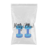 Maxbell 2pcs 2.2L Dumbbell Transparent Sport Cup Exercise Water Bottle Fitness Gym