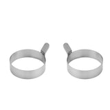 Maxbell 2pcs Nonstick Egg Fryer Round Ring Kitchen Cooker Mold Breakfast Maker 9cm
