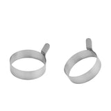 Maxbell 2pcs Nonstick Egg Fryer Round Ring Kitchen Cooker Mold Breakfast Maker 9cm