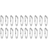 Maxbell 20Pcs Stainless Steel Long Line Longline Clips for Fishing Snapper or Shark