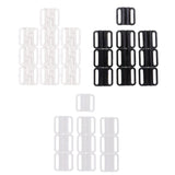 Maxbell 30 Pairs Bra Closure Clasps Clips Back Strap Holder Lingerie Accessories