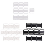 Maxbell 30 Pairs Bra Closure Clasps Clips Back Strap Holder Lingerie Accessories