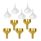 Maxbell 10pcs Plastic Metal Funnel Fill Liquid Water For Home Ice Ball Maker Tools