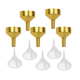 Maxbell 10pcs Plastic Metal Funnel Fill Liquid Water For Home Ice Ball Maker Tools