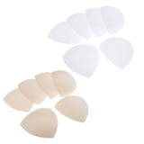 Maxbell 6 Pairs Soft Women's Triangle Bra Pads Inserts for Sports Bra Bikini