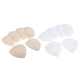 Maxbell 6 Pairs Soft Women's Triangle Bra Pads Inserts for Sports Bra Bikini