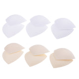 Maxbell 6 Pairs Soft Women's Triangle Bra Pads Inserts for Sports Bra Bikini
