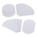 Maxbell 80 Pieces Flower Shape Paper Quilting Templates for Sewing Craft 56mm/71mm
