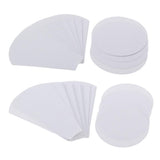 Maxbell 80 Pieces Flower Shape Paper Quilting Templates for Sewing Craft 56mm/71mm