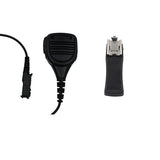 Maxbell Shoulder Remote Speaker Mic PTT for Motorola Radio XIR P6600 w/ Clip for XTS
