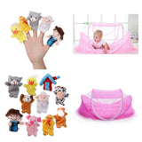 Maxbell Foldable Baby Mosquito Bed Tent+Old MacDonald Farm Animals Finger Puppets