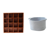Maxbell Wall Mounted Storage Cabinet Shelf Home Organizer Rack+Storage Basket