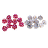 Maxbell 20pcs 20 Sided Dice D20 Polyhedral Dice for Dungeons and Dragons Table Games