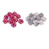 Maxbell 20pcs 20 Sided Dice D20 Polyhedral Dice for Dungeons and Dragons Table Games