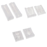 Maxbell 3 Set Polymer Clay Molds DIY Doll Bodies Fondant Cake Decorating Mold Tools